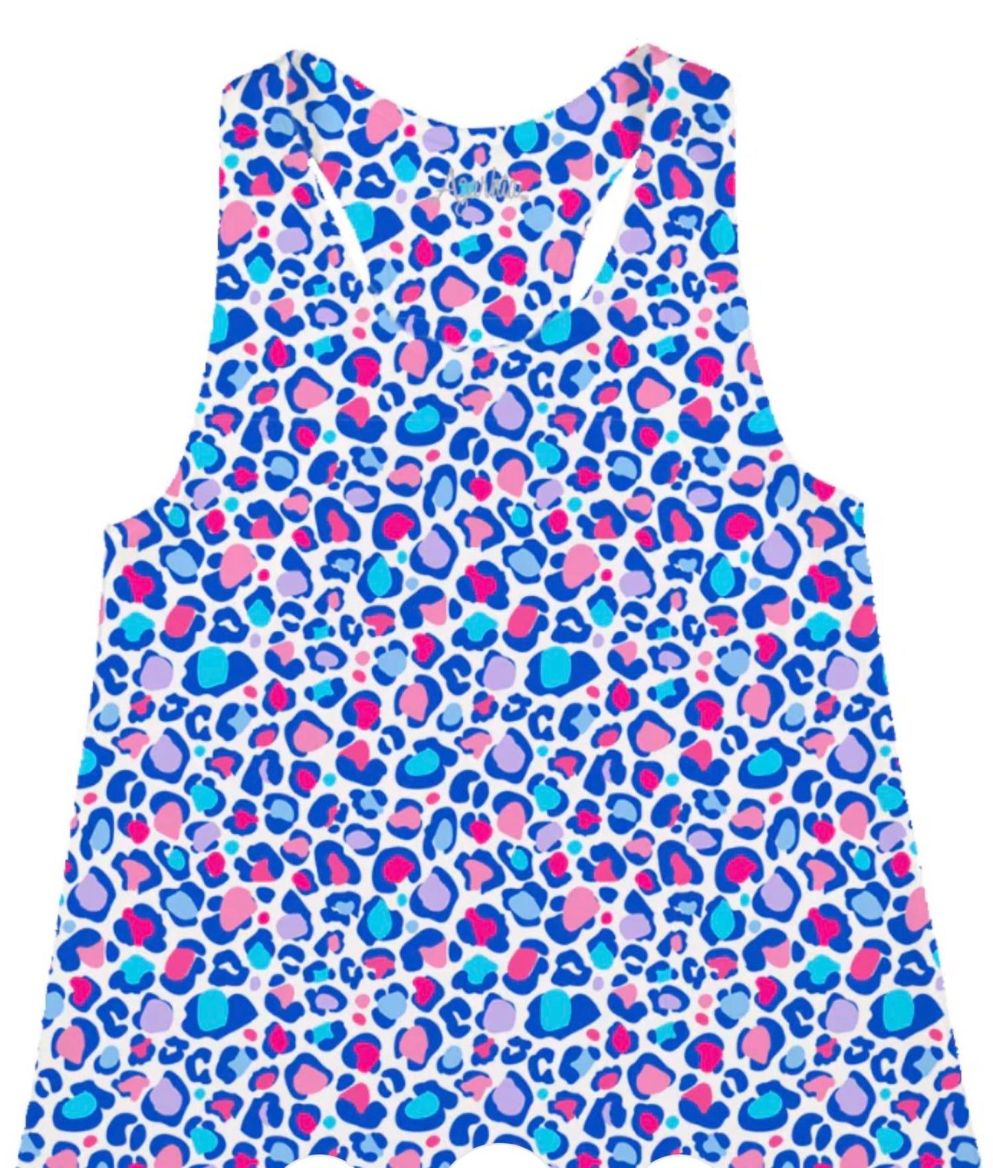 Azarhia - Girl's Leopard Chic Racerback Tank