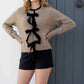 Thml - Bow Detail Knit Cardigan