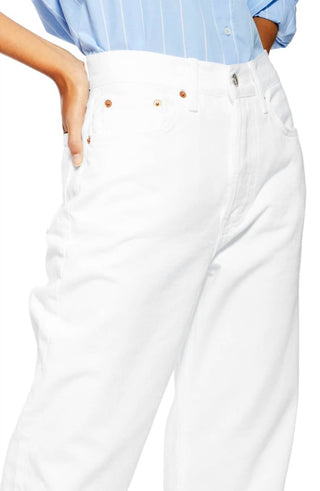 Topshop - Jeans estilo pai retrô com cintura alta e perna reta