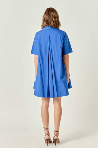English Factory - Women's A Line Shirt Dress