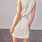 Do+Be - Collared Side Button Dress