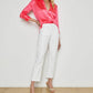 L'Agence - Noya High Rise Patch Pocket Slim Flare Jeans