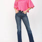 Fate By Lfd - Scallop Edge Poppy Top