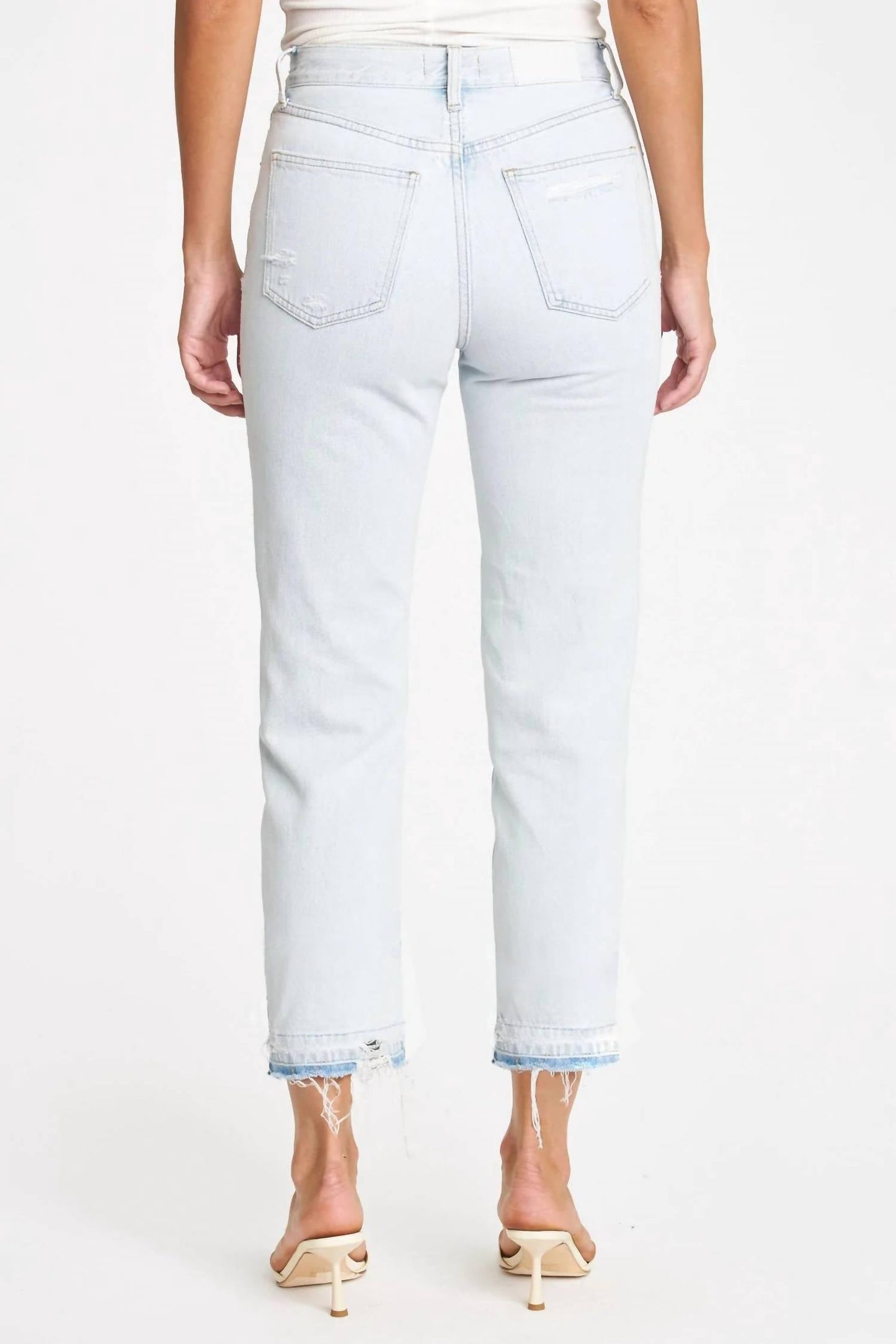 Pistola - Presley High Rise Relaxed Crop Jean