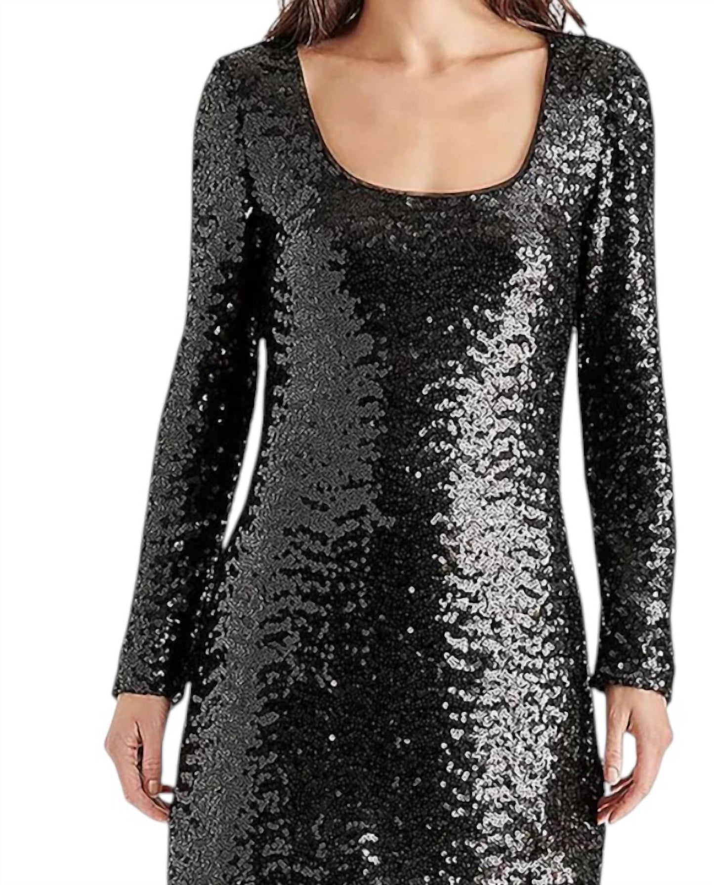 Steve Madden - Charity Long Sleeve Sequin Dress