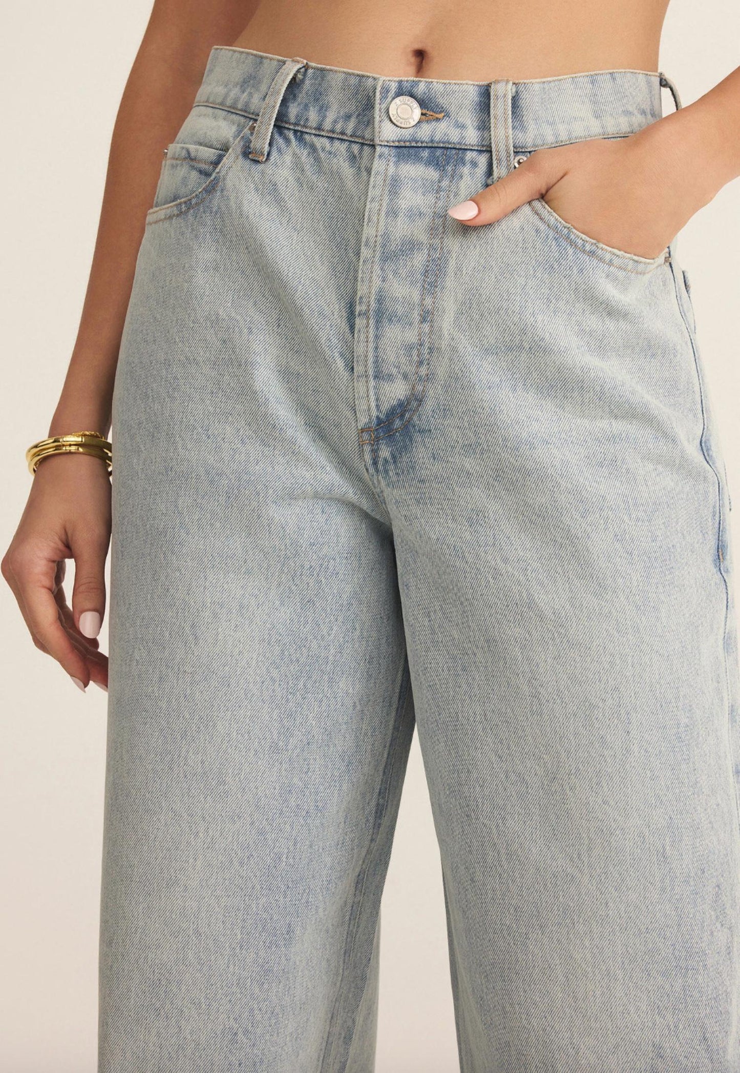 Z Supply - Lou High Rise Denim Pant