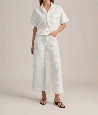 Filha Favorita - Calça Jeans Cropped Masha Super High Rise Wide Leg