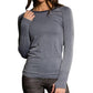 Onzie - Seamless Stonewash Long Sleeve Top