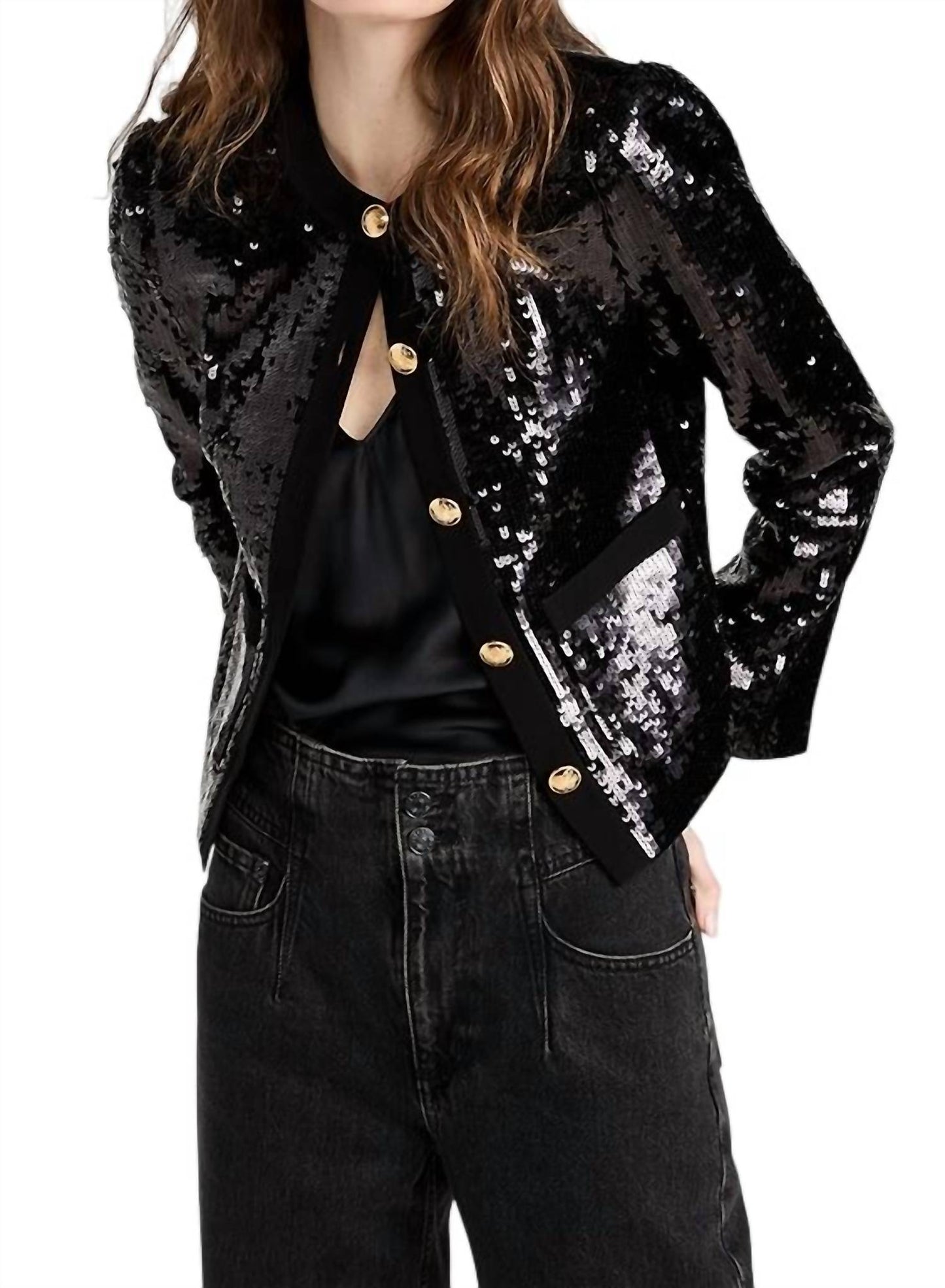 Nili Lotan - Katherine Sequin Jacket