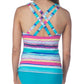 24Th & Ocean - Criss Cross Tankini Top