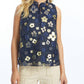 Caballero - Lys Beaded Mesh Floral Top