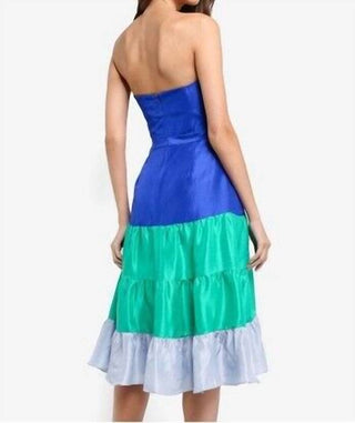 J.Crew - Vestido de seda Jackaroo sem alças