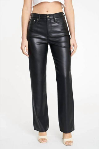 Daze - Women's High Rise Straight Leg Jeans