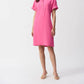 Joseph Ribkoff - Woven Polo Shirt Dress