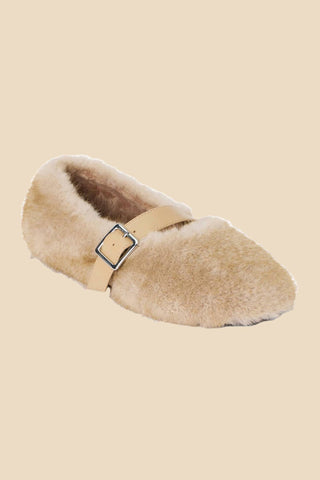 Coconuts By Matisse - Sapatilhas Mary Jane Nome Furry Femininas