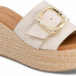 Chocolat Blu - Women Jana Platform Slide Sandals