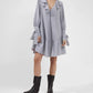 French Connection - Acantha Stripe V Neck Dress
