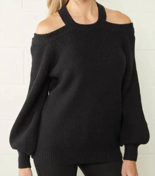 Entro - Cold Shoulder Sweater