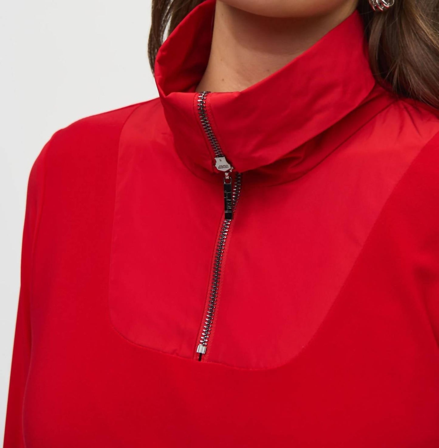 Joseph Ribkoff - Zip High Neck 3/4 Sleeve Shift Dress