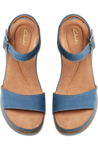 Clarks - Sandália feminina Kassanda Lily Wedge