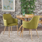 Elegant Dining Chair With Contoured Support