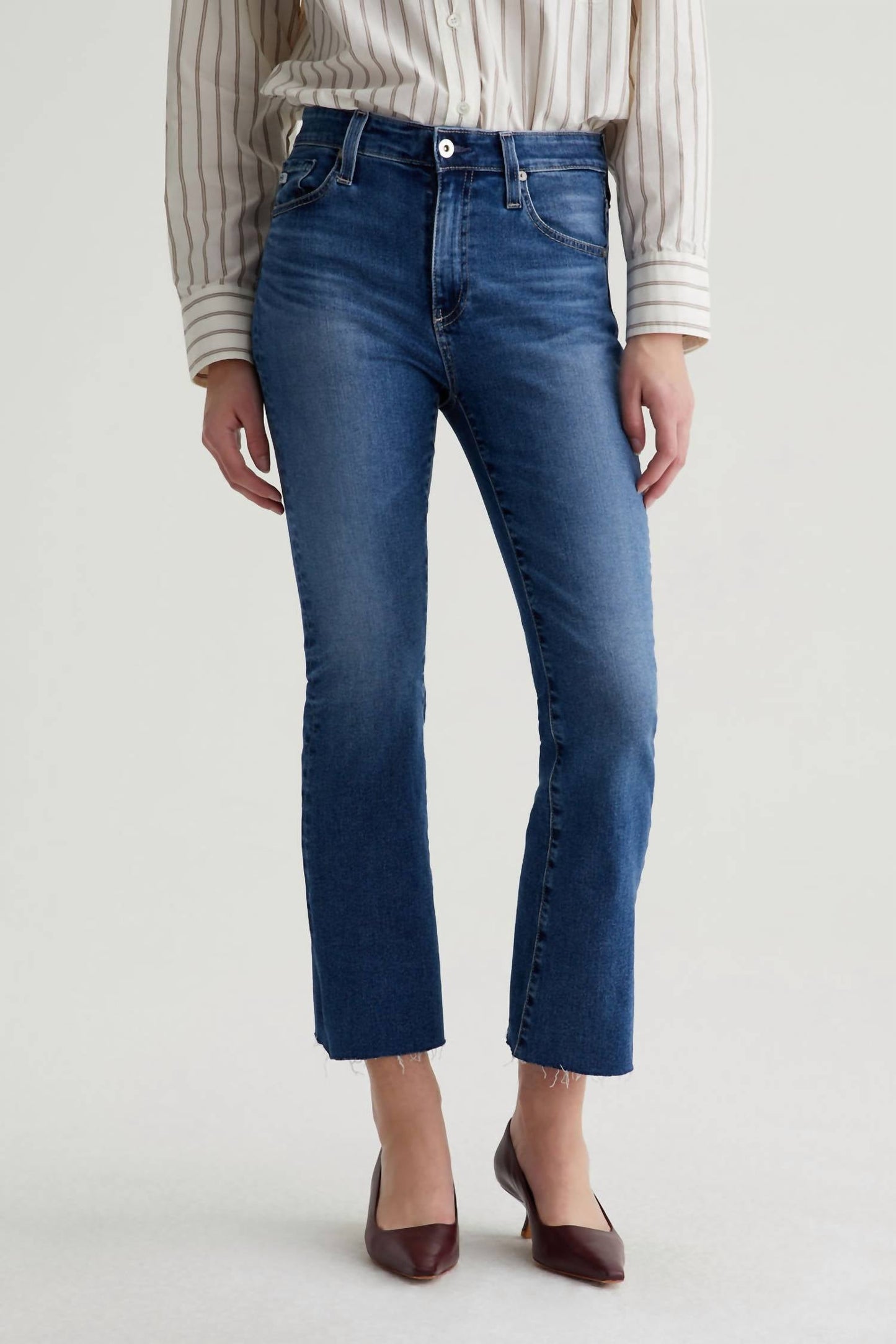 Ag Jeans - Women's Farrah Mid Boot Crop Jeans