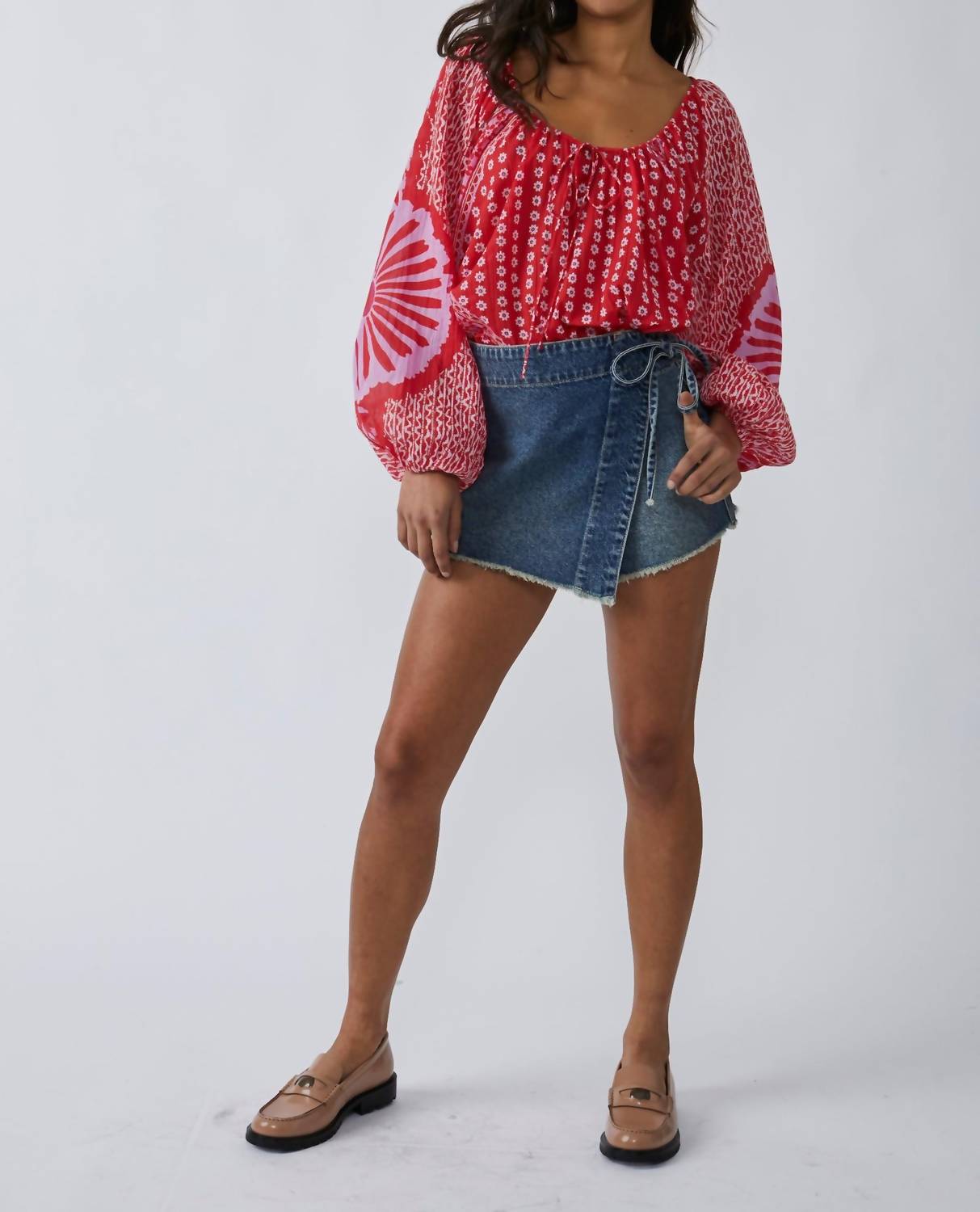 Free People - Elena Printed Top