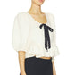 Free People - Pamela Bow Scoop Neck Top