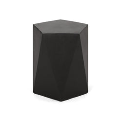 Side Table With Geometric Design
