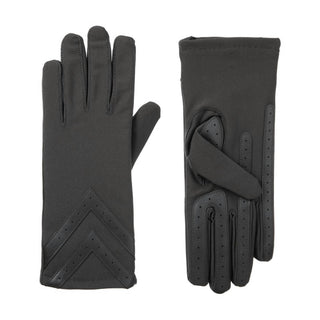 Isotoner - Women’s SmartDRI Chevron Stretch Touchscreen Gloves