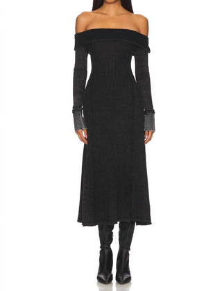 Free People - Vestido Midi Monty