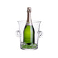 Creative Gifts International - Glass Ice Bucket & Wine/Champagne Chiller