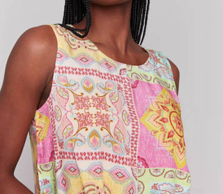 Charlie B - Printed Sleeveless Top