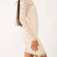 Free People - Pearl Lace Mini Dress
