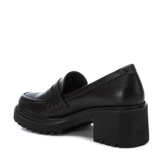 Xti - Mocassins casuais femininos de salto