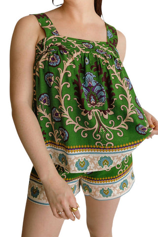 Santuário - Blusa com botões nas costas