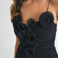 Mable - Corsage Bae Bodycon Midi Dress