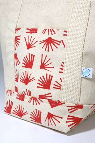 Dance Happy Designs - Mini bolsa tote feminina Ginkgo