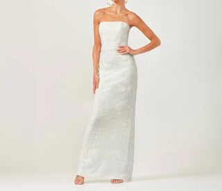 Helsi - Serena Strapless Sequin Long Gown