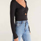Z Supply - Bella Rib Long Sleeve Top