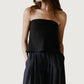 A.Ren - Palmer Strapless Linen Top