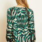 Caballero - Stella V-neck Long Sleeve Top