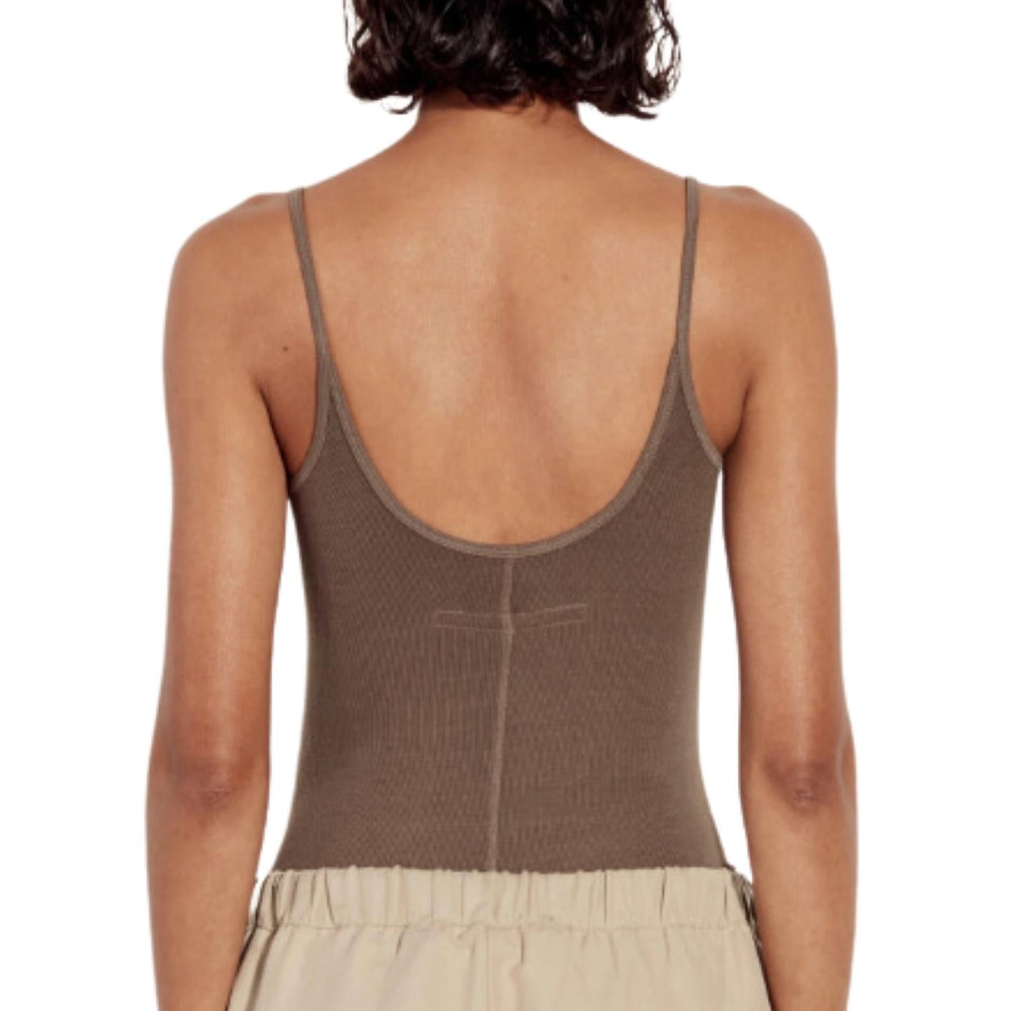 Enza Costa - Stretch Silk Knit Rib Essential Tank