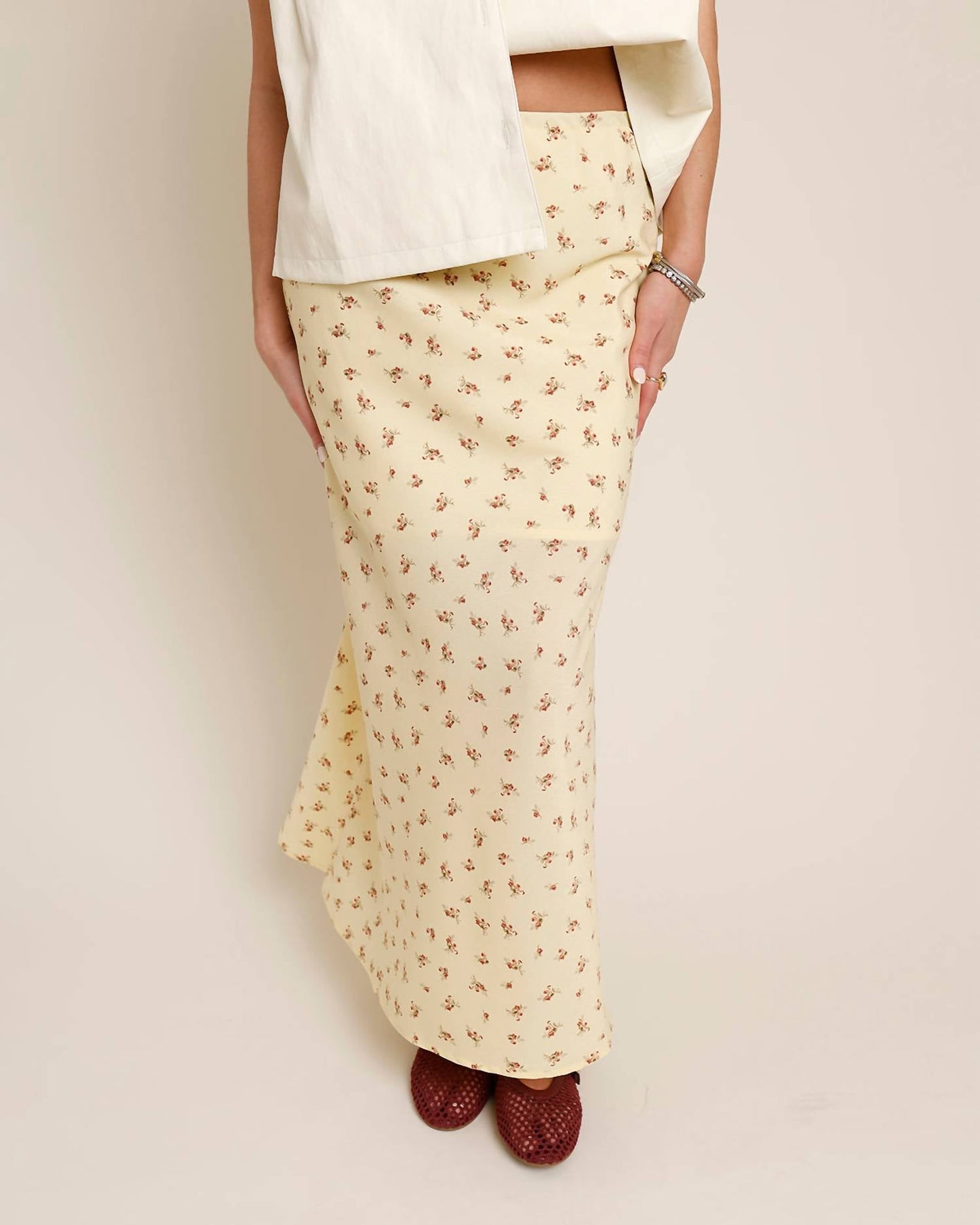 Things Between - Flower Fields Maxi Skirt