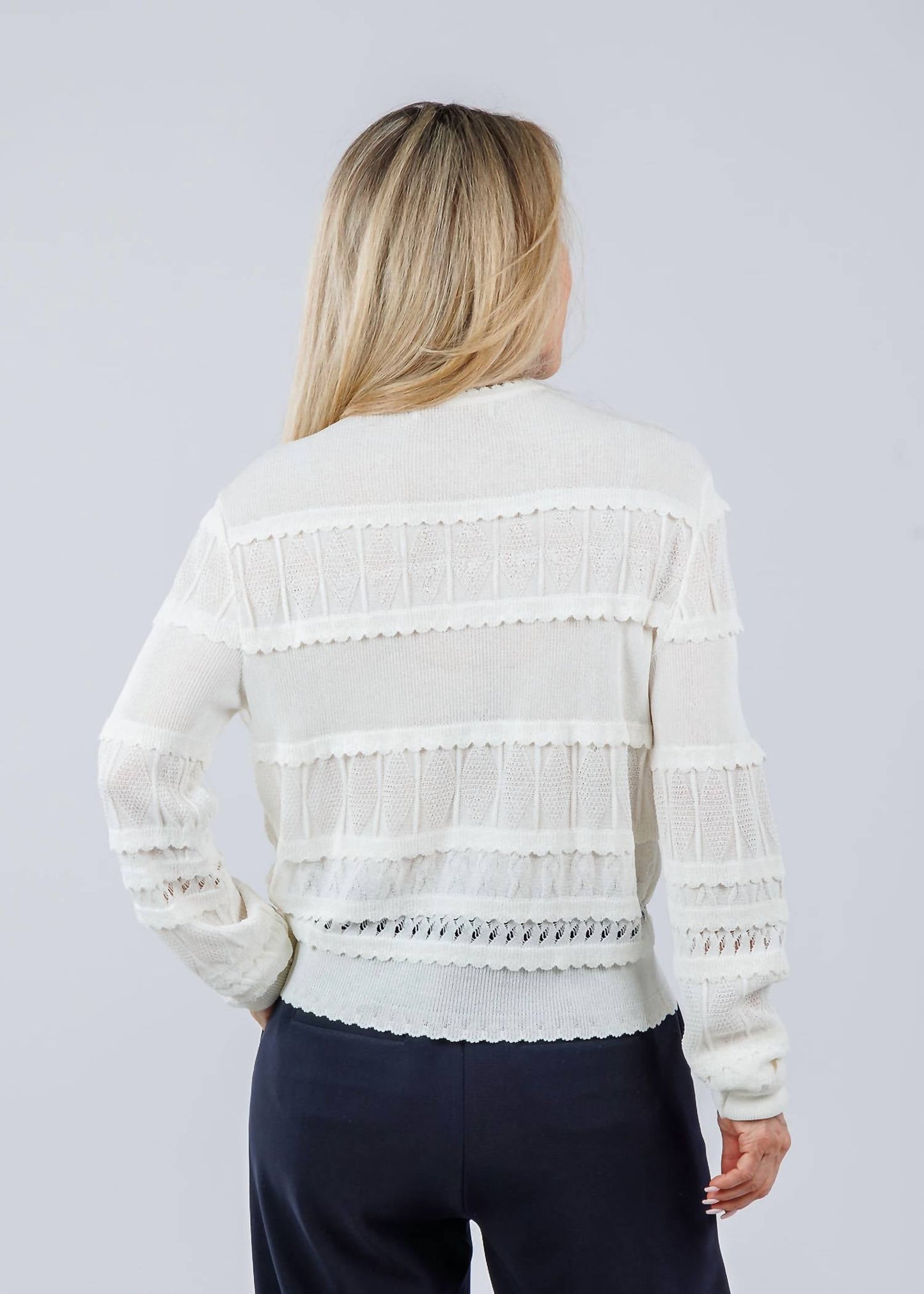 Maria Pavan - Women's Ross Fringe Cardigan