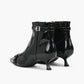 Ganni - Women's Eyelets Kitten Heel Boot