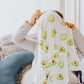 Malabar Baby - Cotton Muslin Lovey Security Blanket With Plush Toy