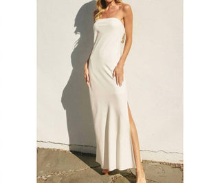 Dress Forum - Strapless Bias Cut Maxi Dress