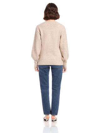 Quinze Vinte - Cardigan Lucy com decote em V