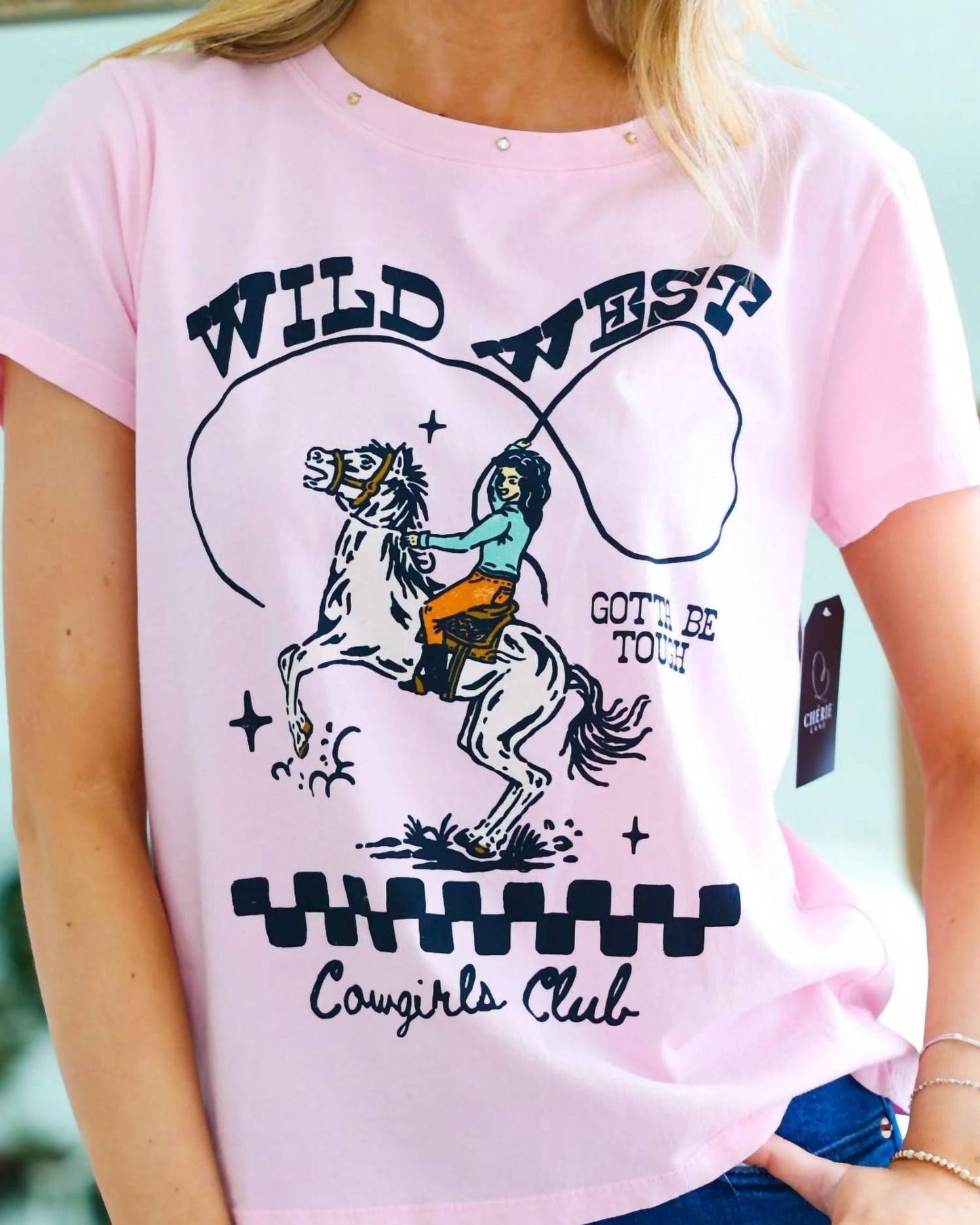 All Us - Cowgirls Club Boy Tee